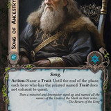 Song of Ancestry Front Face