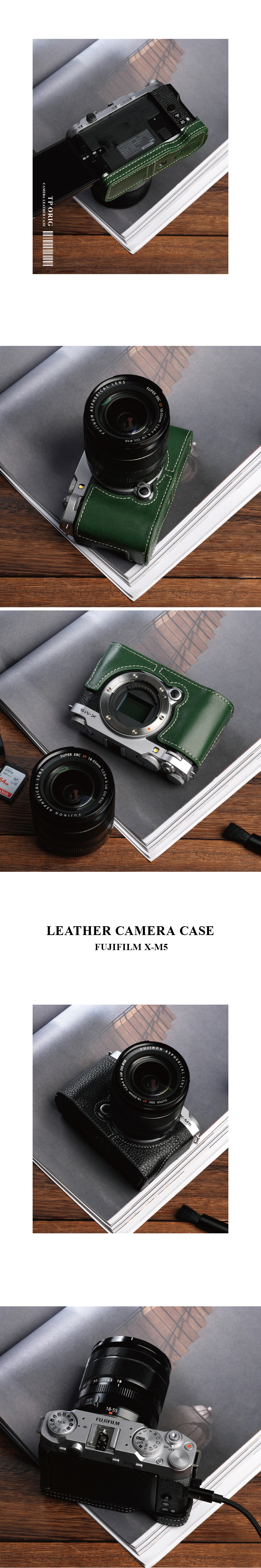 CAMEA LEATHER CAETP ORIGPHERICALLSUPER EBC    UltraLENS-SUPER EBCF8-55mm 1 R LM OIS LEATHER CAMERA CASEFUJIFILM X-M5FUJINON LENS-MSXF18-55FUJIFILMS SAUTOON OFFFILM