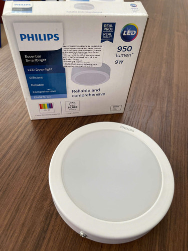 den downlight lap noi led philips dn027c led smartbright g3 9w led9 cw d150 6500k 950lm 05