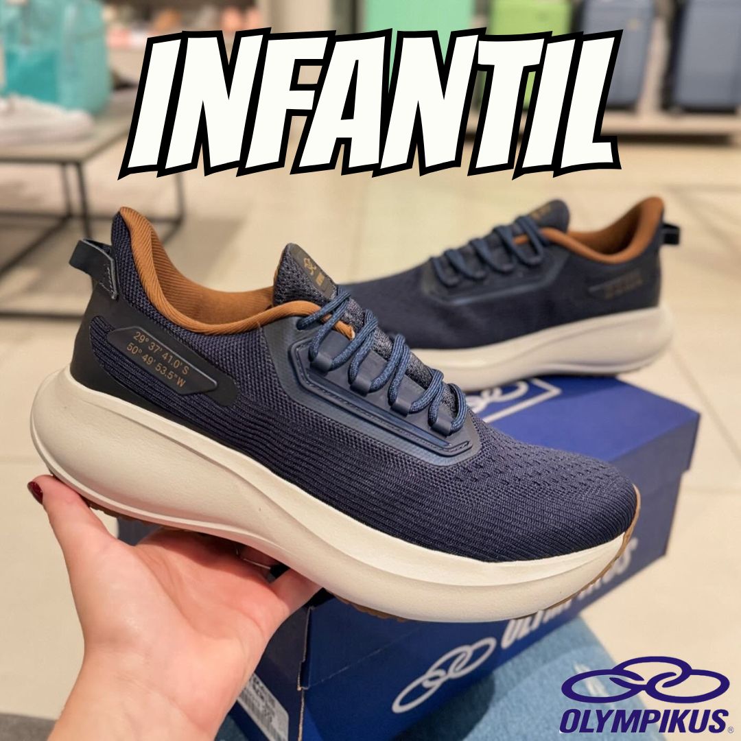 Tênis Esportivo Infantil Hybrid Kids Olympikus