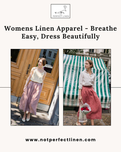 Timeless Womens Linen Apparel by notPERFECTLINEN.jpg