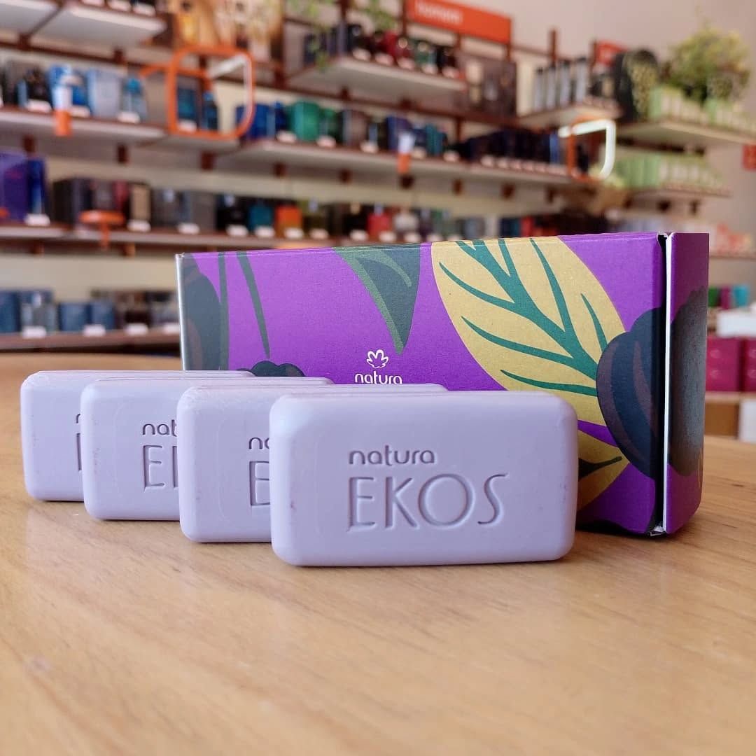 Presente Natura Ekos Pitanga Preta 4un 25g