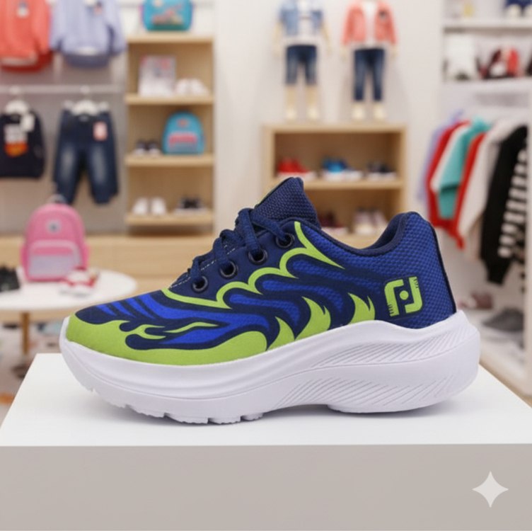 Tenis Infantil De Elastico Calce Facil Masculino Leve LIGHT