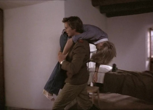 Return of the Saint s1e1 The Judas Game Judy Geeson blow 2.jpg
