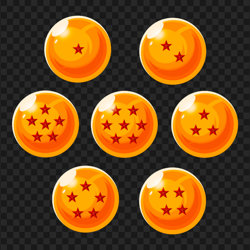 hd dragon ball z dbz seven crystal balls png 701751694862297tx7tltnwqa.png