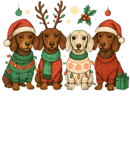 20251013 Merry Christmas Dachshund Dog.png