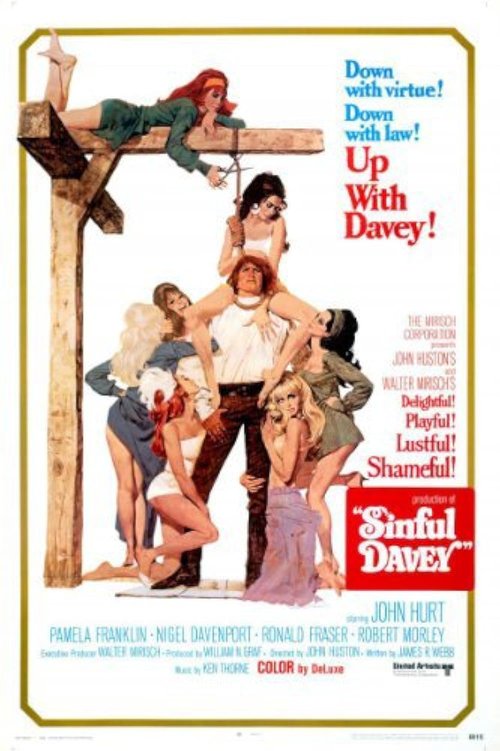 Zbereźnik / Sinful Davey (1969) PL.720p.WEB-DL.H264-wasik / Lektor PL