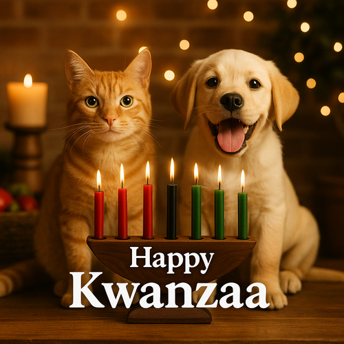 Kwanzaa Celebration with Furry Friends.png