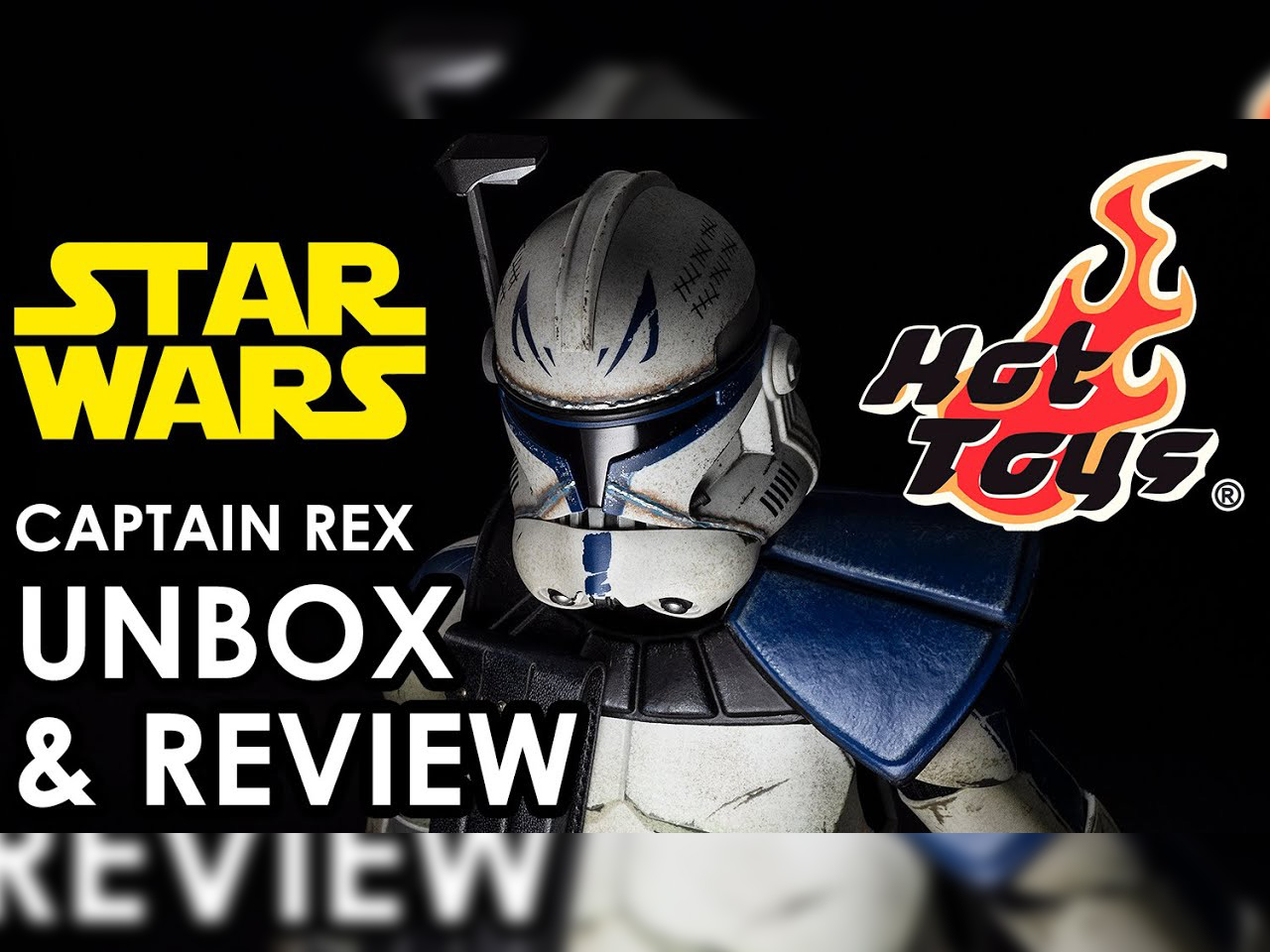 Hot Toys Star Wars The Clone Wars Captain Rex Sixth Scale 1/6 Figure Unbox & Review Hot Toys Star Wars The Clone Wars Captain Rex Sixth Scale 1/6 Figure Unbox & Review