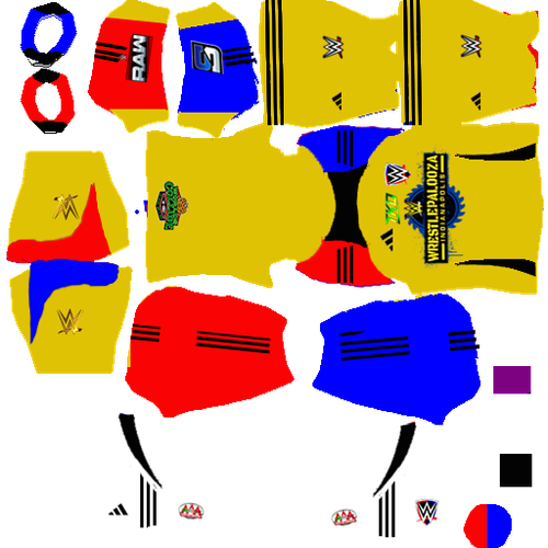 WWE Adidas Manchester united Training 24 25 3BGk1.png