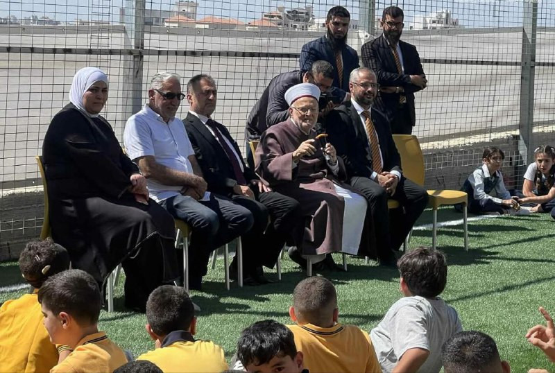 بحضور خطيب المسجد الأقصى الشيخ عكرمة صبري الذي تحدث عن واقع المسجد الأقصى وفلسطين، بدأت إحدى مدارس مدينة رام الله عامها الدراسي الجديد....