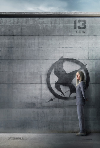[4050x6000]hunger games mockingjay part 1 poster coin