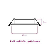 den downlight am tran chieu diem choa sau led philips sl260 rd 075 7.5w 930 940 36d wh r gm 3000k 40