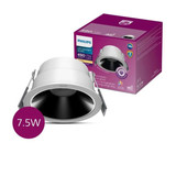 den downlight am tran chieu diem choa sau led philips sl260 rd 075 7.5w 930 36d wh r gm 3000k 490lm 