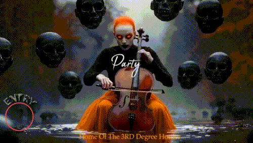 Black Joyful Halloween Invitation Flyer Youtube Thumbnail.gif