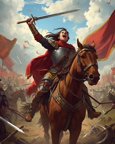 Joana comemorando vitória.png