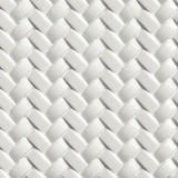 12 x12 Maserati Whisper White Arched Herringbone Mm Traditional Mosaic Tile by Fancy Tiles and Mosai