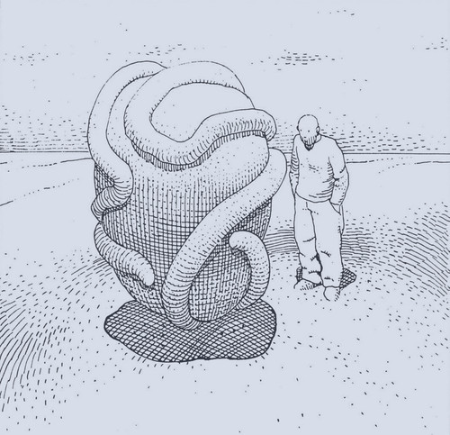 a man standing next to a large object.jpg