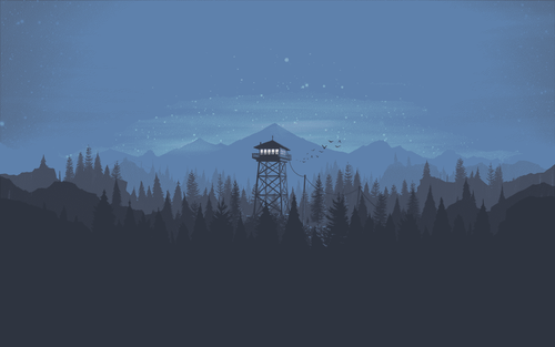 a tower in the forest.png