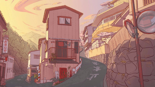 a cartoon of a street with buildings.jpg