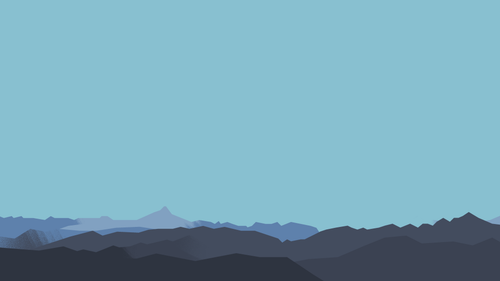a blue sky over a mountain range.png