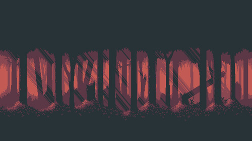 a video game screen with trees and bushes.jpg