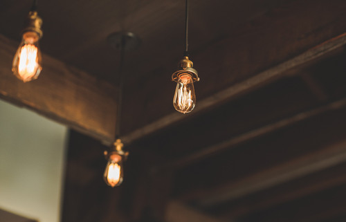 a light bulb from the ceiling 01.jpg