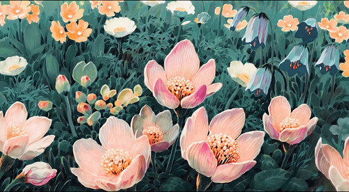 a group of flowers in a field 01.jpg