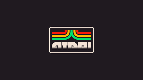 a logo with a rainbow colored stripe.png