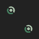 a black background with green circles.png