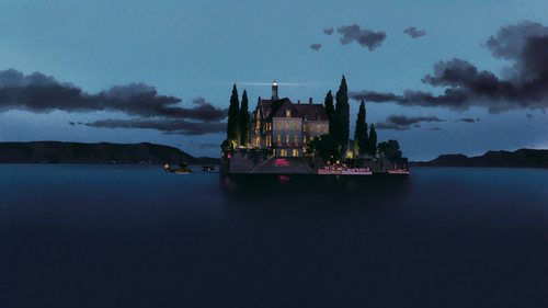 a house on an island in the water.png