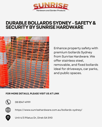 Durable Bollards Sydney Safety & Security by Sunrise Hardware.jpg