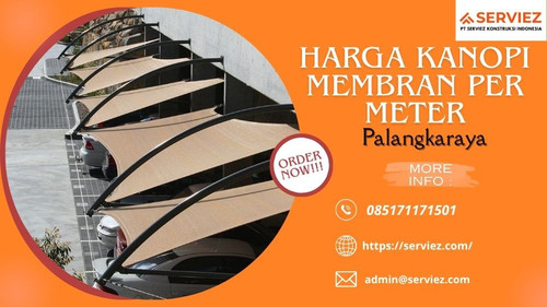 Harga kanopi membran per meter Palangkaraya.jpg