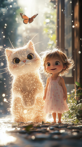 surajarts A 3D animation style cute little baby girl smiling ha 24141ca6 4782 4ecd a54c 7d4f3fd4818c.jpg