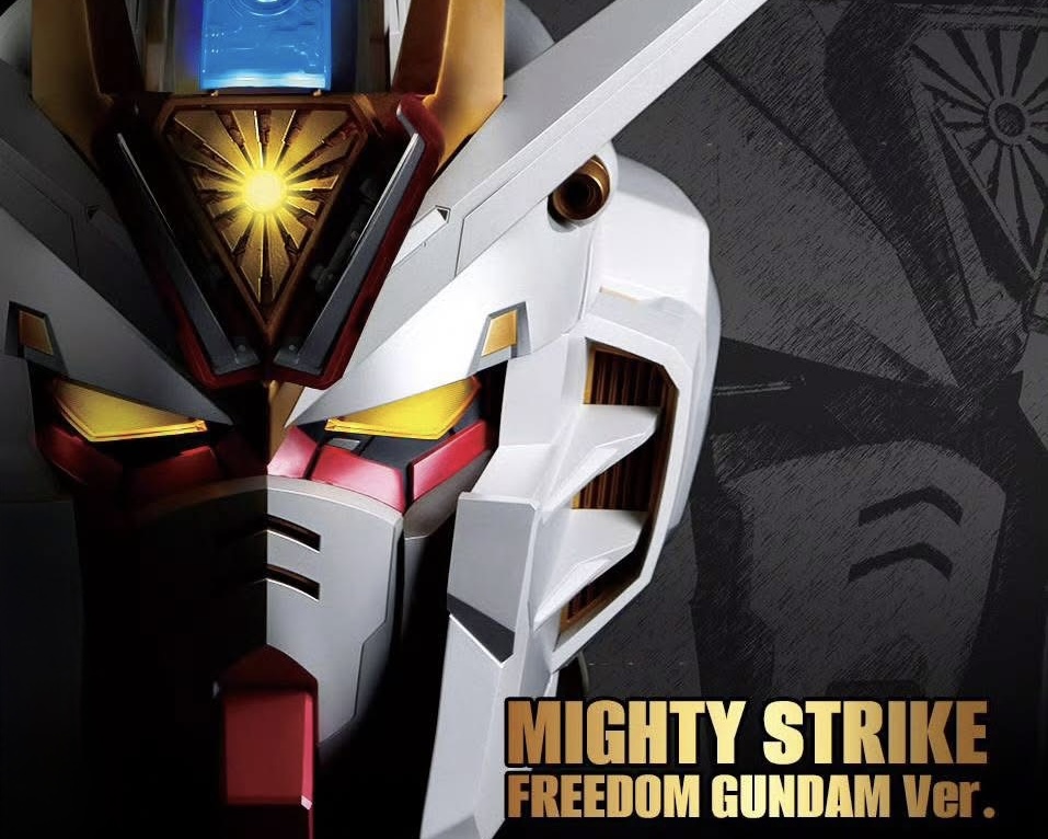 A New Light from Freedom as Bandai China Reveals the Mighty Strike Freedom Head Display A New Light from Freedom as Bandai China Reveals the Mighty Strike Freedom Head Display