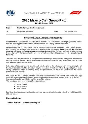 [Mexico City GP]Doc 2 Car Display Procedure page 2.png