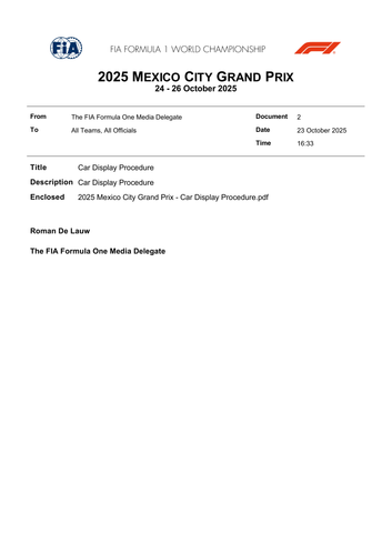 [Mexico City GP]Doc 2 Car Display Procedure page 1.png