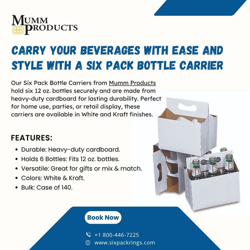 Six Pack Bottle Carrier – White & Kraft Cardboard.jpg