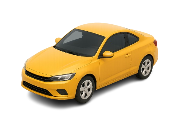 3D car no background