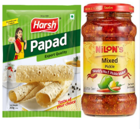 Papadam,Pickle&Chutney