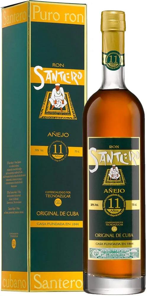 Ron Santero Añejo 11 Años .webp