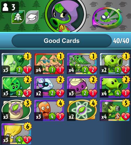 Aggro
Spark cost: 60,650 (expensive)
Apply pressure with your 1 and 2-drops. Use Jelly Bean, Plant Food, Gatling Pea, and Brainana to push
Note: Plant Food can be replaced with Espresso Fiesta for a slower, but more reliable finisher