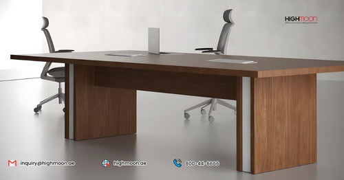 Mero Modern Conference Table with White Legs.jpg