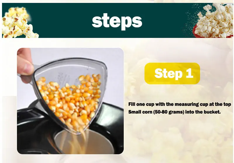 Mini Popcorn Mixer Image 2