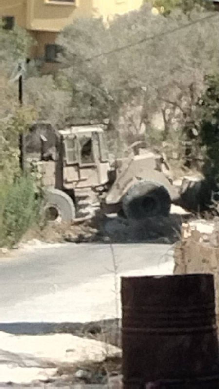 قوات الاحتلال تقتحم مداخل بلدة سبسطية شمال غرب نابلس وتغلقها....