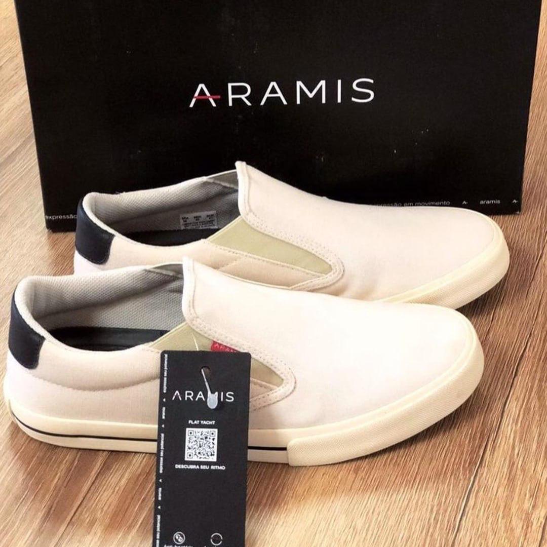 Tênis Aramis Flat Yacht Masculino – Bege