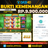 BUKTI KEMENANGAN 06 OKTOBER 2025 DI  FORTUNE MONKEY  RP.9.900.000