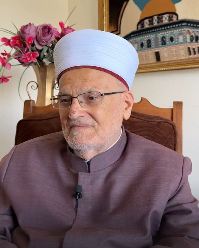 الاحتلال يجدد الإبعاد لخطيب المسجد الأقصى الشيخ عكرمة صبري عن الأقصى للمرة الثالثة ولمدة 6 أشهر...