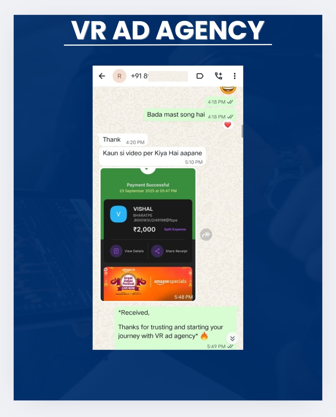 Payment Proof 2 - ₹799