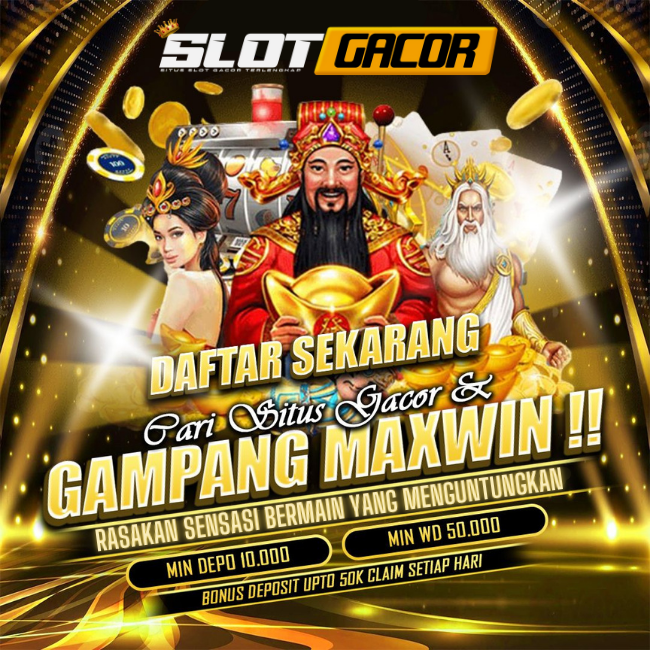 Banner promosi Slot Gacor Terbaru